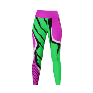 sublimation dancewear and running leggings