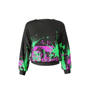 Slash Neck Sweatshirt