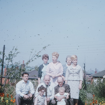 Family photo from the 1960s