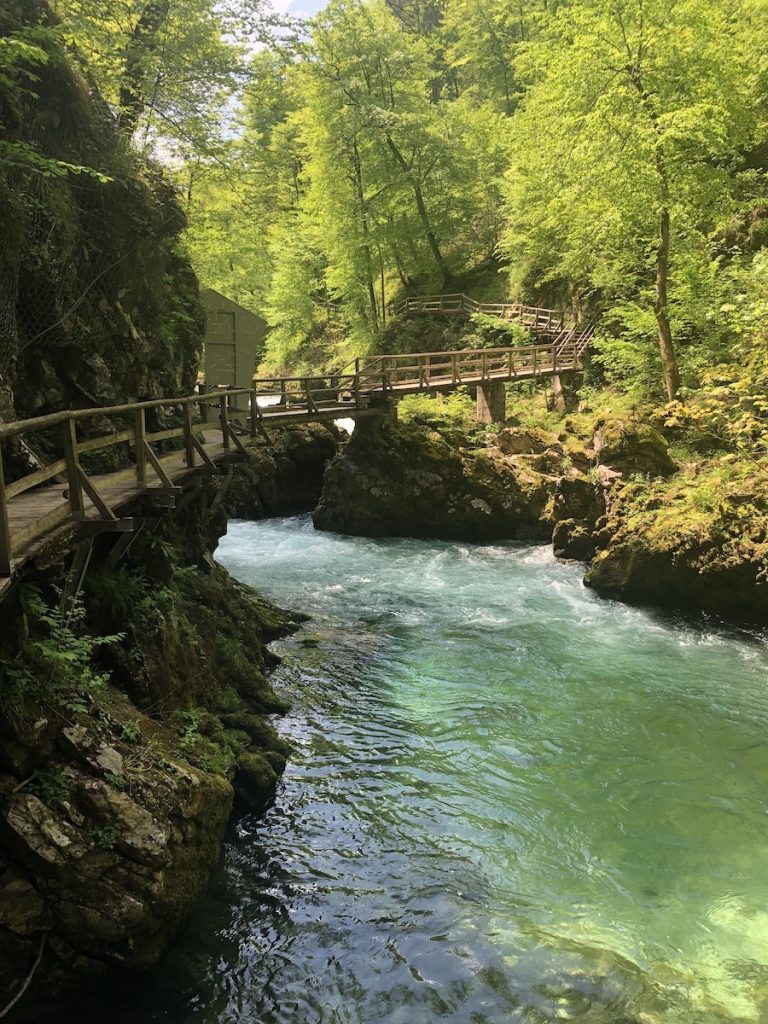 Vintgar Gorge in Slovenia