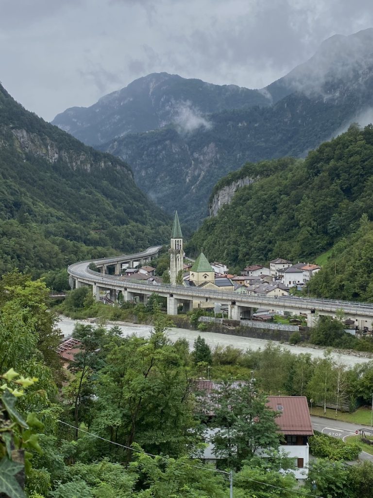 Alpe-Adria e-bioking route in Italy