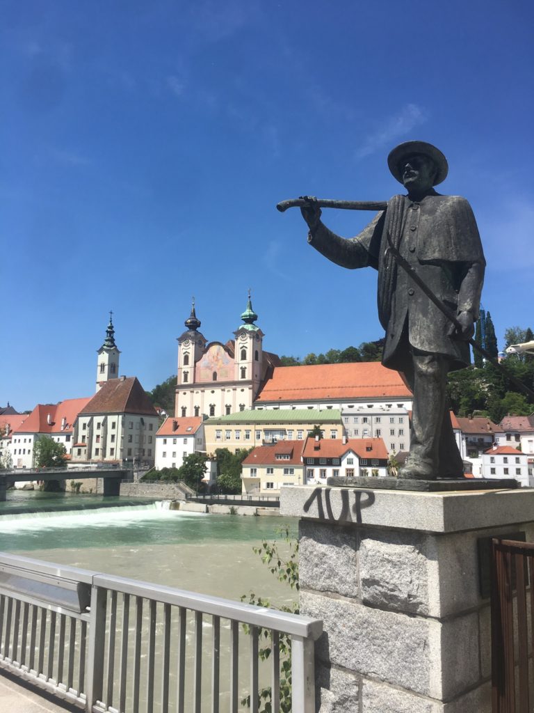Where the 2 rivers meet, Steyr, Steyr radweg