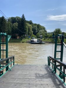 Ferry across River Mur