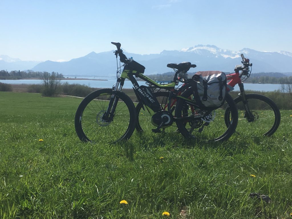 Chiemsee in Spring with Hai Bikes
