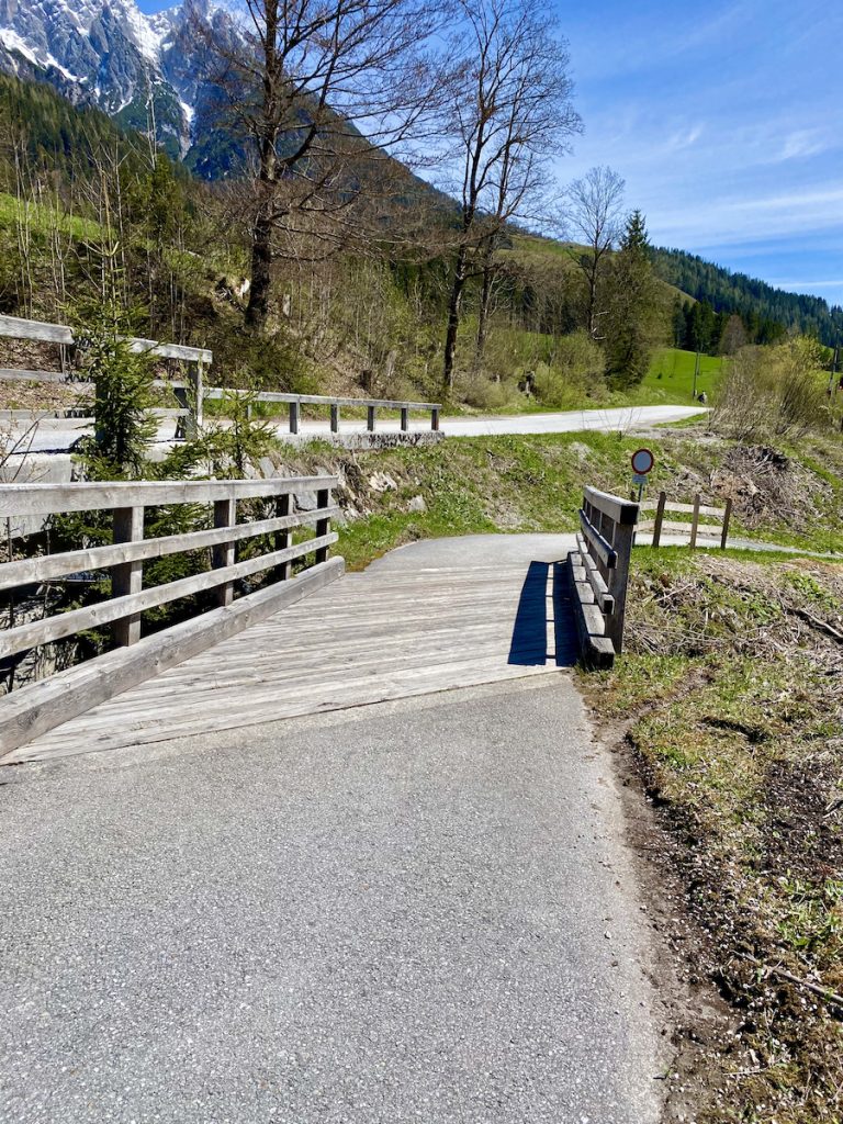 Wooden bridges - slippery when wet