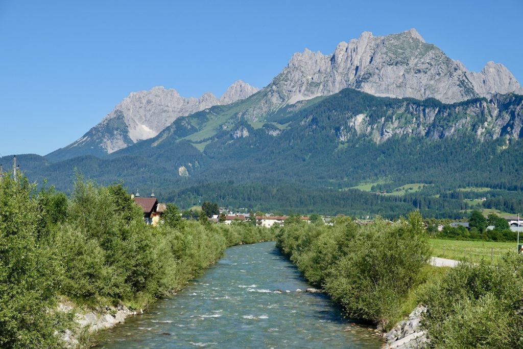 Kitzbuhel mountains, view from e-biking Kitzbuhel tour