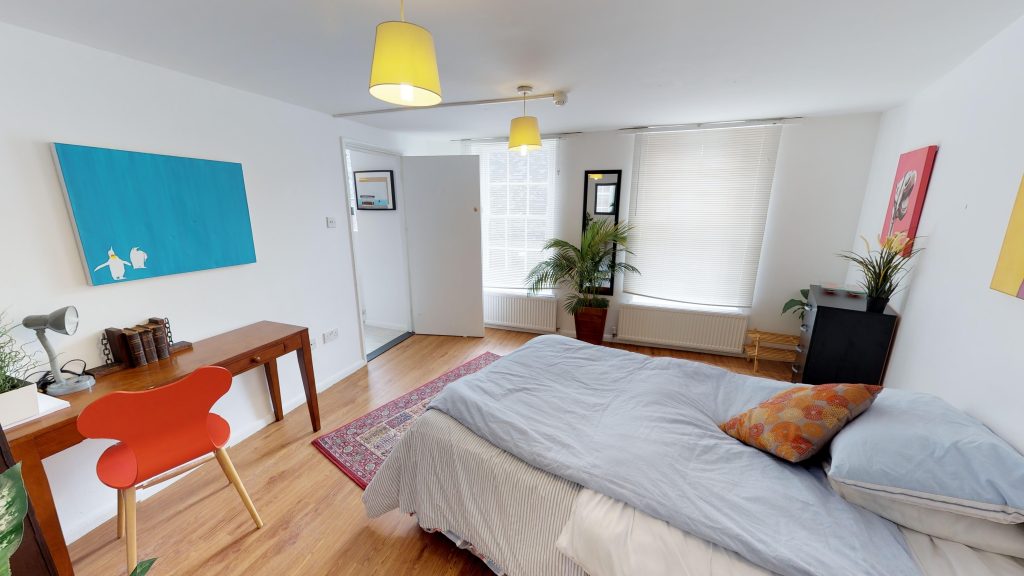Bedroom at St George's Way, Portsmouth Student Accommodations university halls