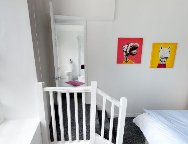 Bedroom at St George's Way, Portsmouth Student Accommodations university halls