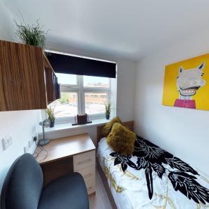 Classic Single Room at Fountain Halls, Halls of Residence Portsmouth